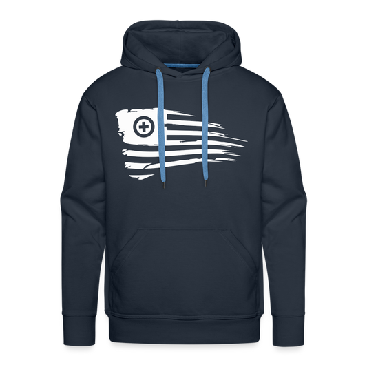 Absolute Aid Flag Hoodie - Navy - navy