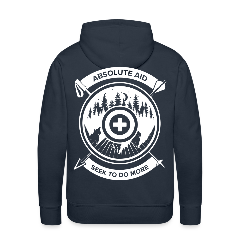 Absolute Aid Flag Hoodie - Navy - navy