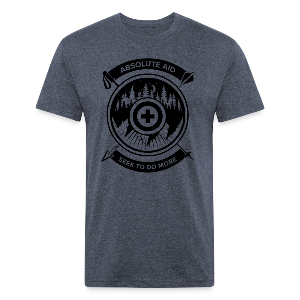 Target Shirt - heather navy