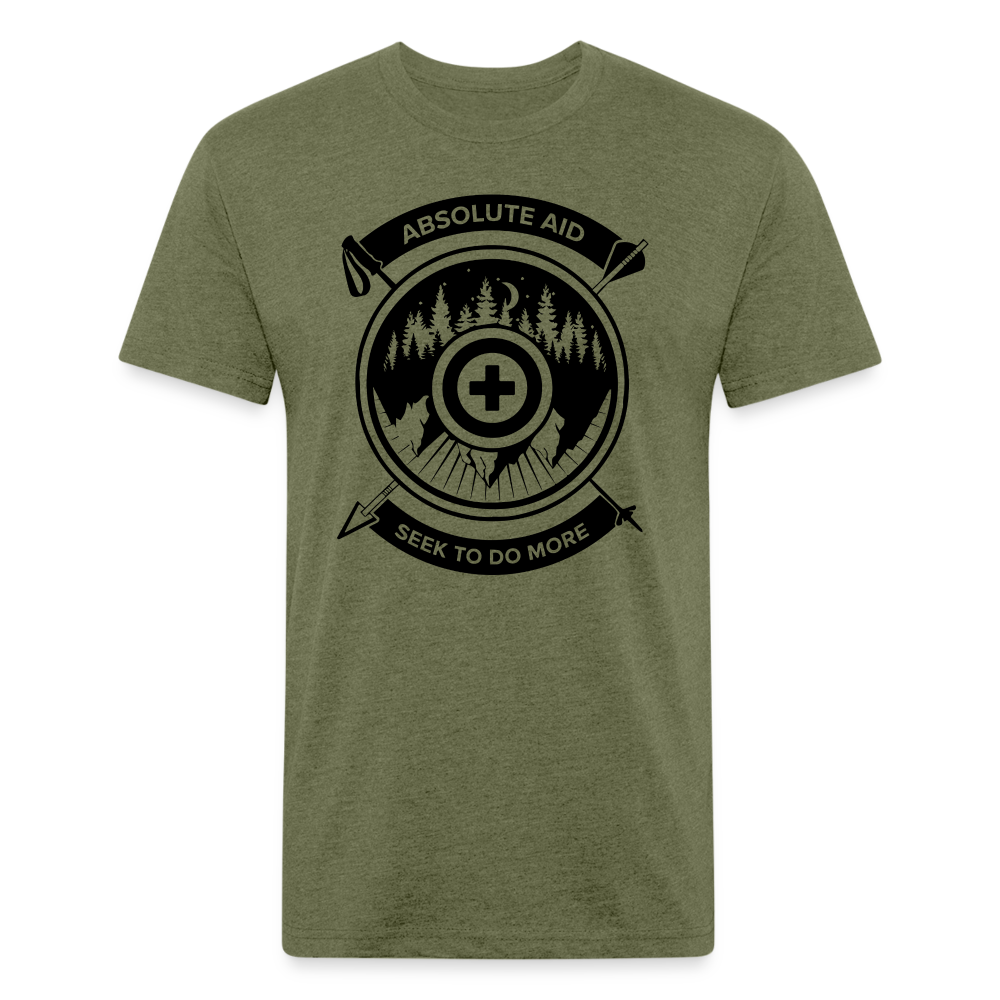 Target Shirt - heather military green