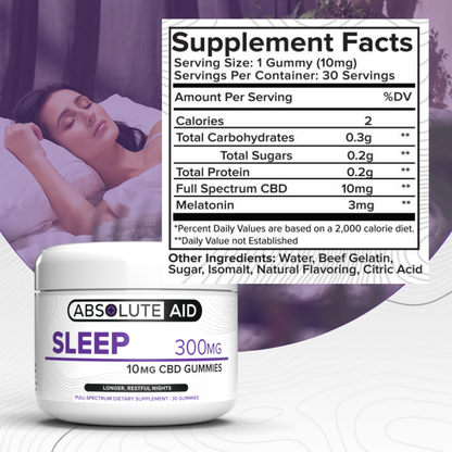 SLEEP: CBD GUMMIES