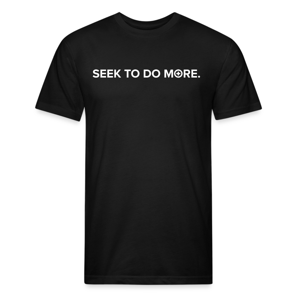 Seek To Do More T-Shirt - black
