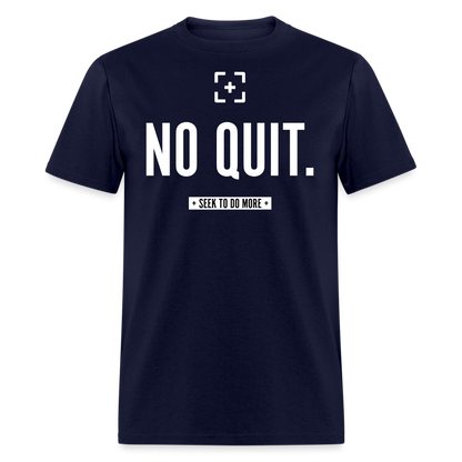 No Quit Shirt - navy