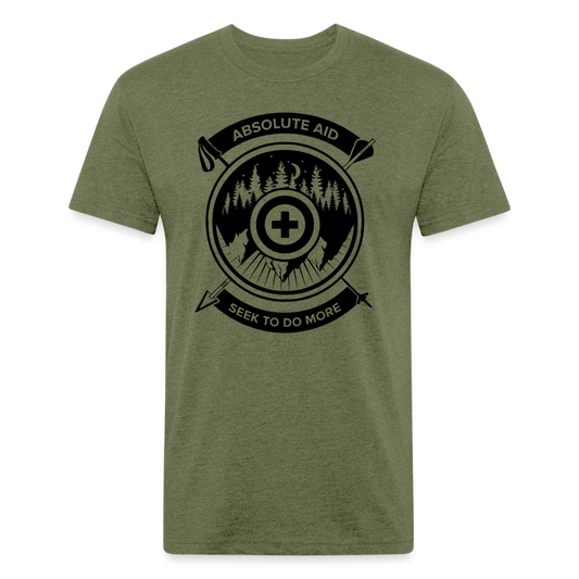 Target Shirt - heather military green