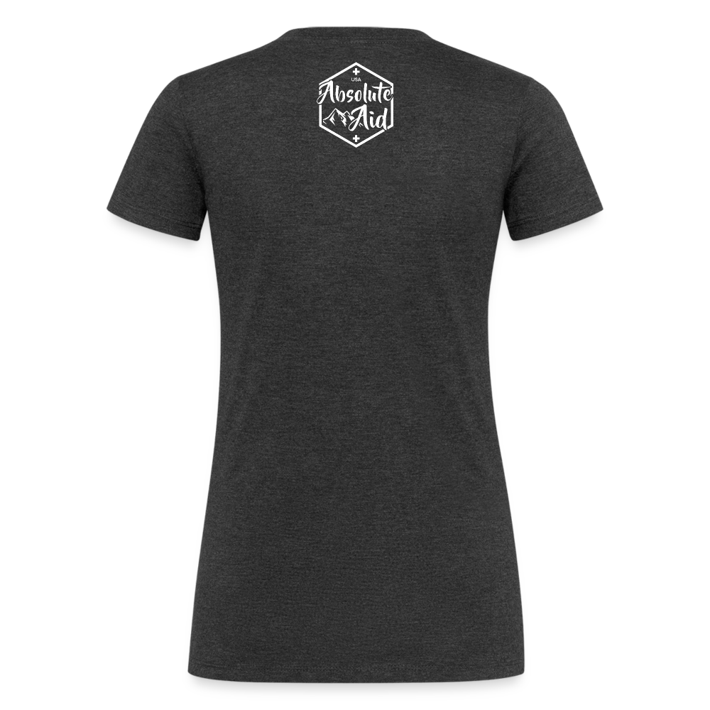 Absolute Aid Seek To Do More Women's T Shirt - heather black